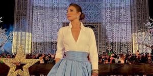 la presentadora mariló montero con look de pronovias para la nochevieja 2022