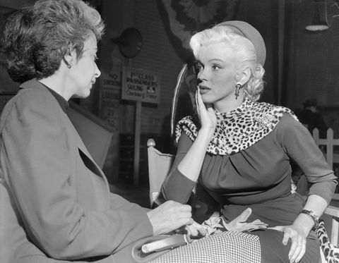 Marilyn Monroe with Her Drama Coach