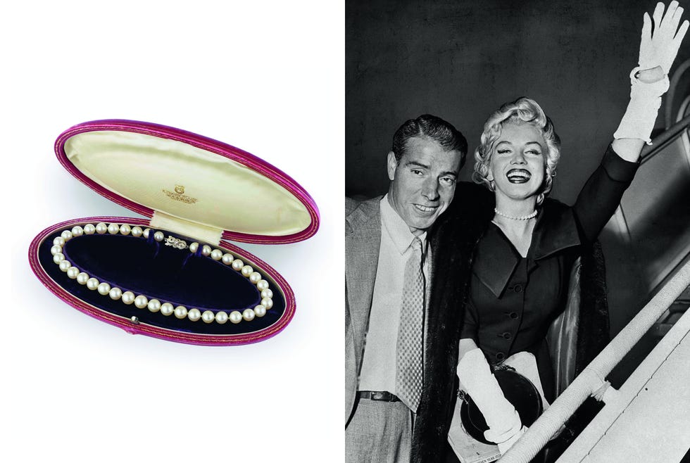 marilyn monroe pearls