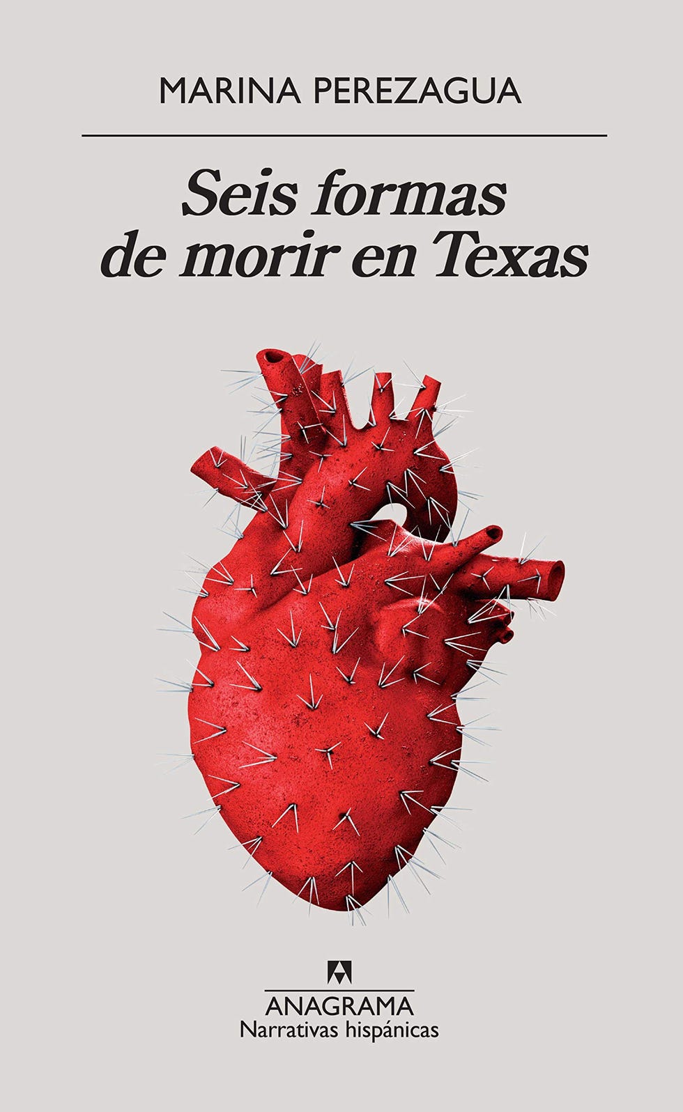 Portada de 'Seis formas de morir en Texas', de la escritora sevillana Marina Perezagua