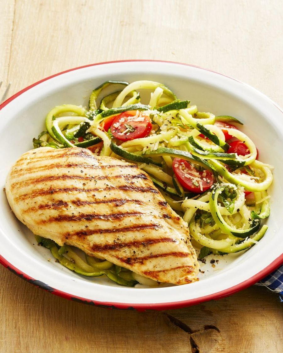 marinated chicken recipes grilled chicken with zucchini noodles