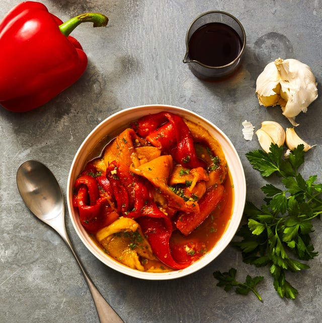 Marinated Peppers marinated peppers