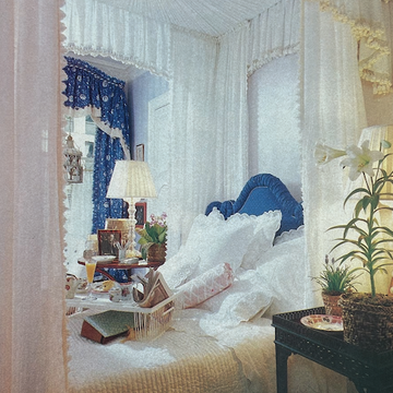 bedroom designer by mario buatta with chintz