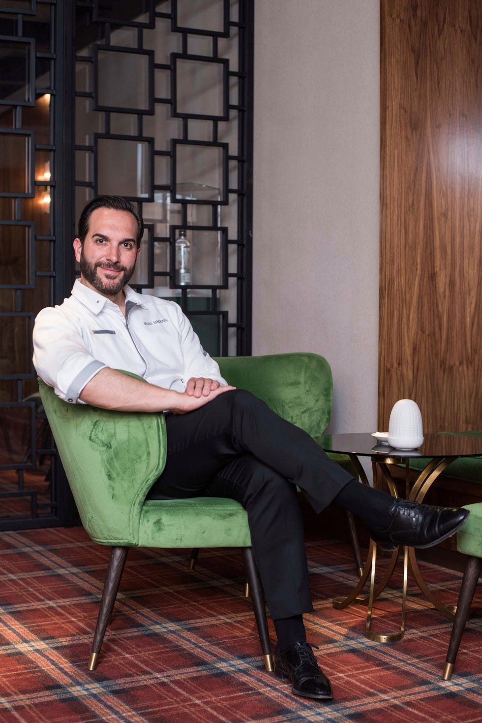 El chef Mario Sandoval