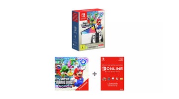 nintendo switch mario wonder bundle