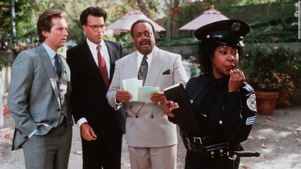 marion ramsey en loca academia de policia