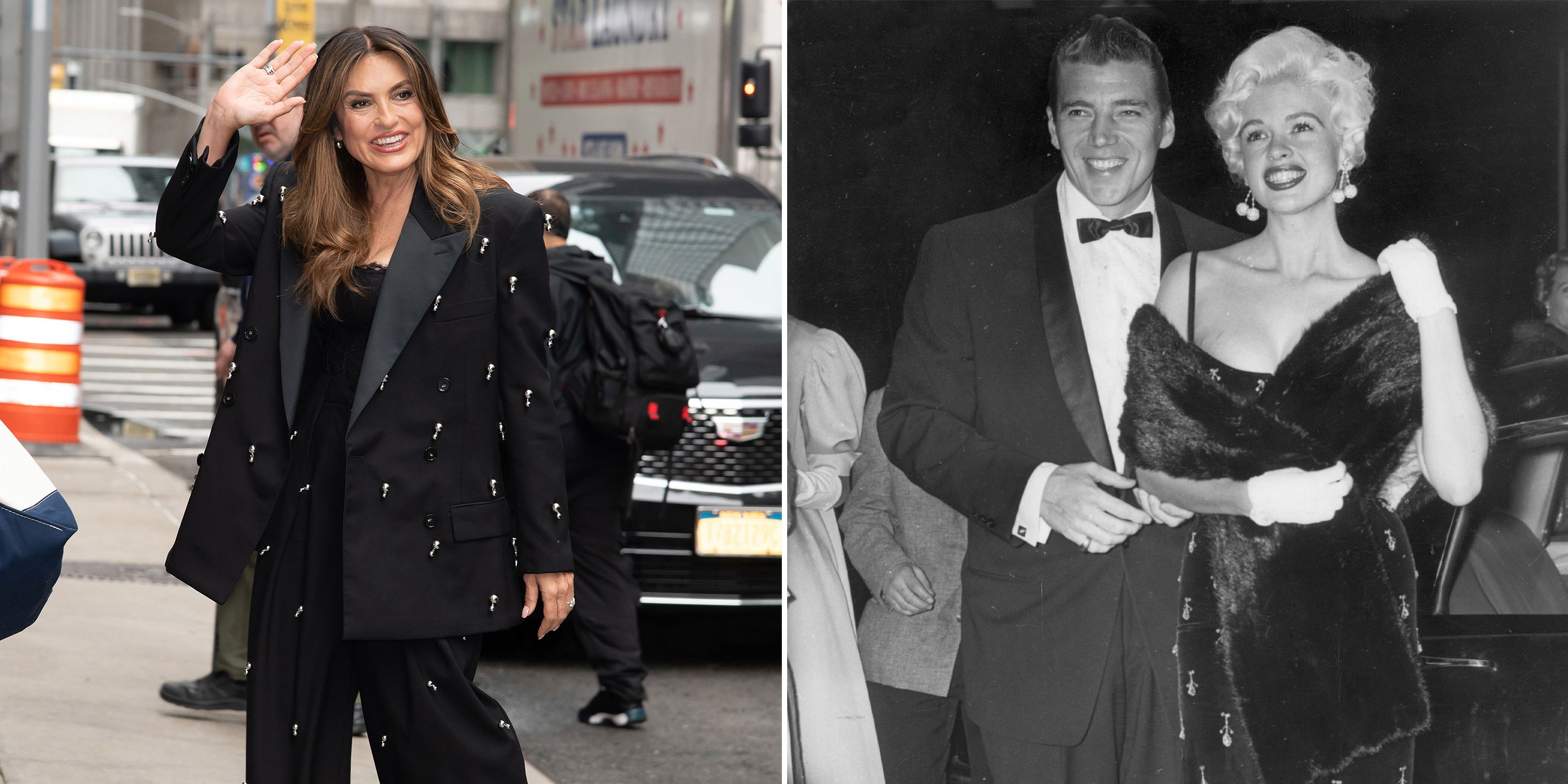 Mariska Hargitay Pays Homage to Mom Jayne Mansfield With an Embellished Suit