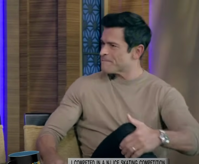 mark consuelos live kelly ripa jane krakowski tiktok reaction
