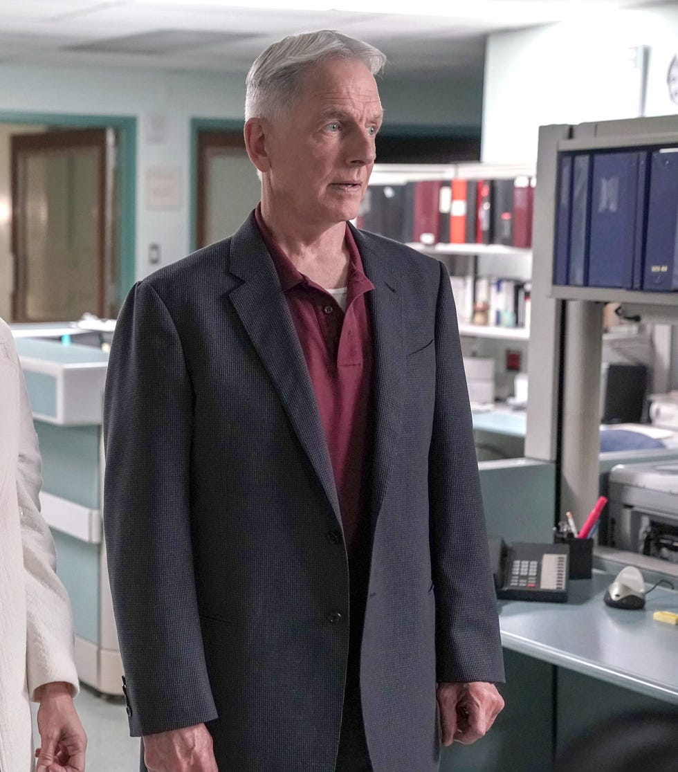 mark harmon as gibbs, ncis