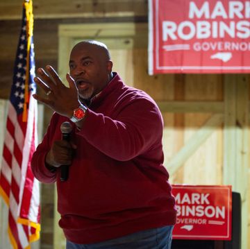 north carolina gop candidate for governor mark robinson campaigns across the state ahead of the primary