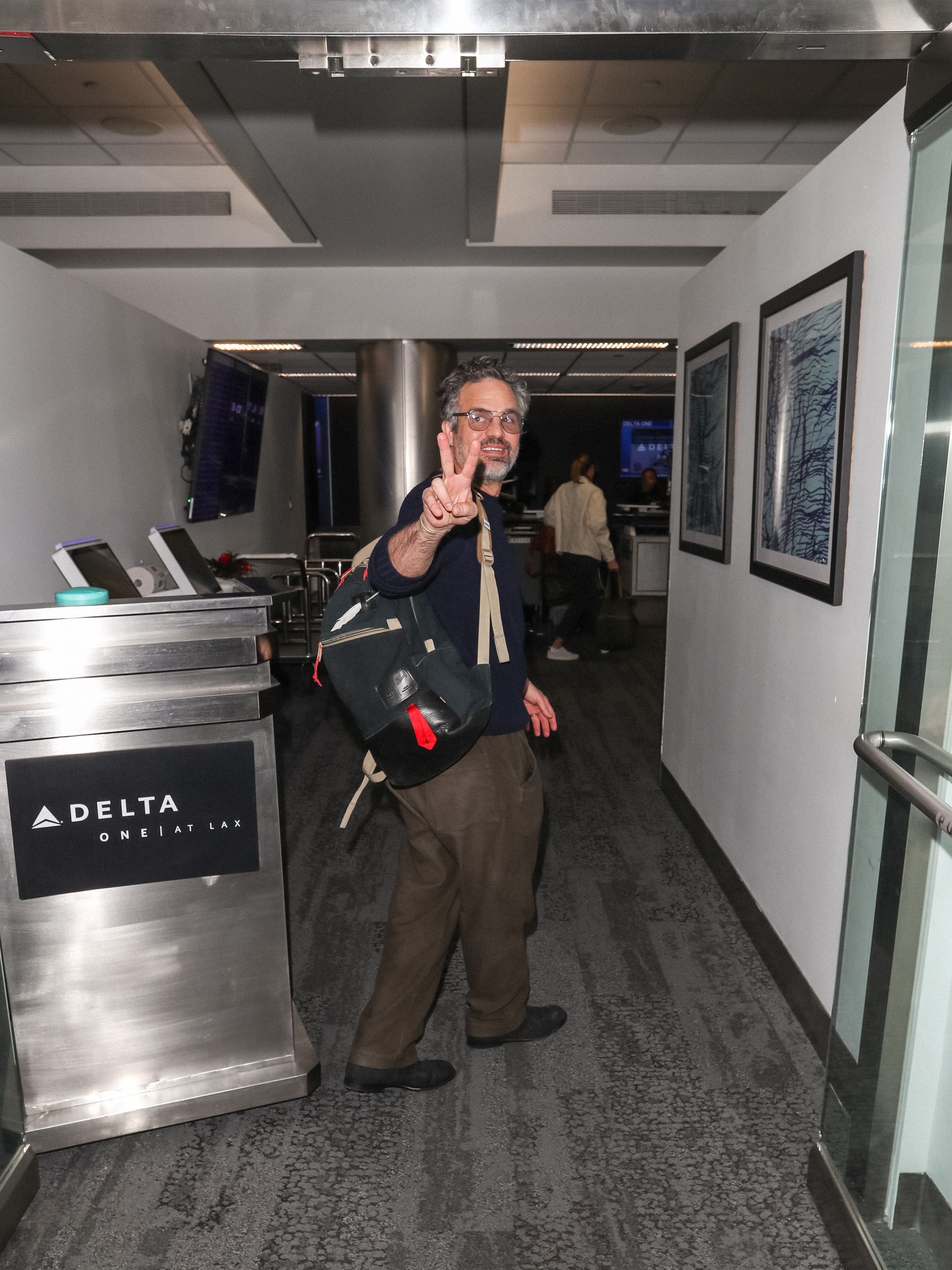 Mark Ruffalo Perfects Airport Casual Style in LAX This Week