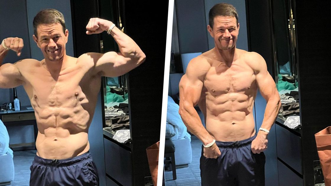 Mark Wahlberg Shows Off His Shredded Six-Pack in Shirtless Photo