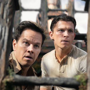 mark wahlberg, tom holland, uncharted
