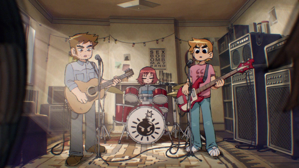 First Look: Aubrey Plaza And The Bands Of Scott Pilgrim