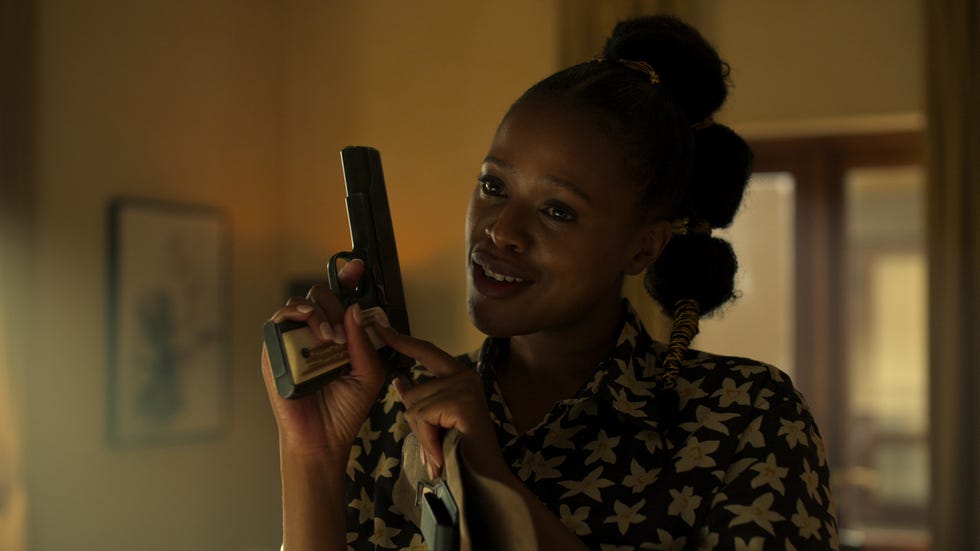 marked s1. natasha thahane as nelisa kunene in marked s1. cr. courtesy of netflix © 2025