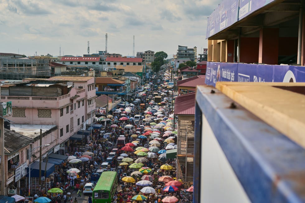 market day at makola