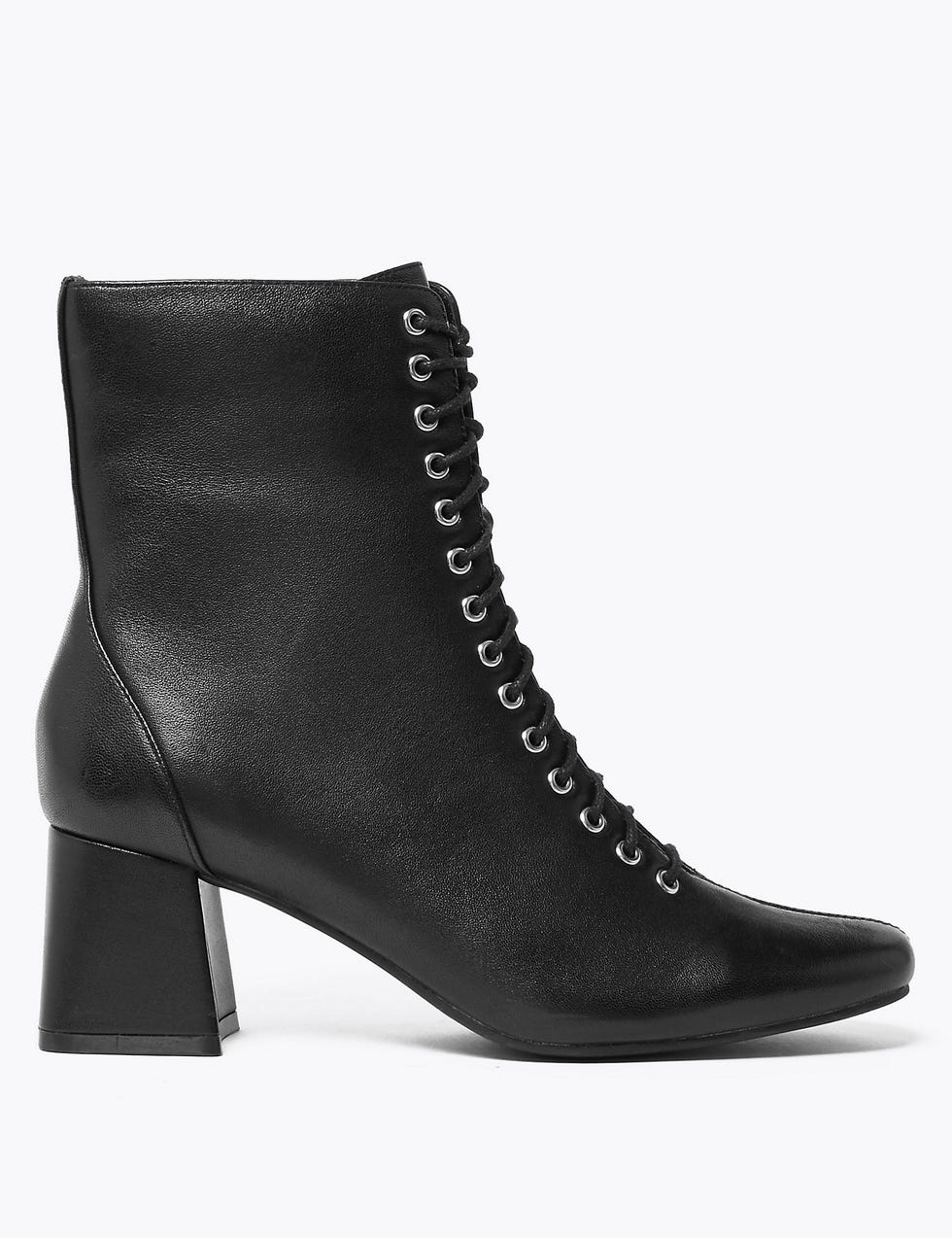 Marks and spencer 2024 lace up boots