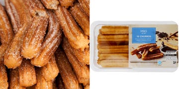 marks and spencer is selling churros and chocolate dipping sauce