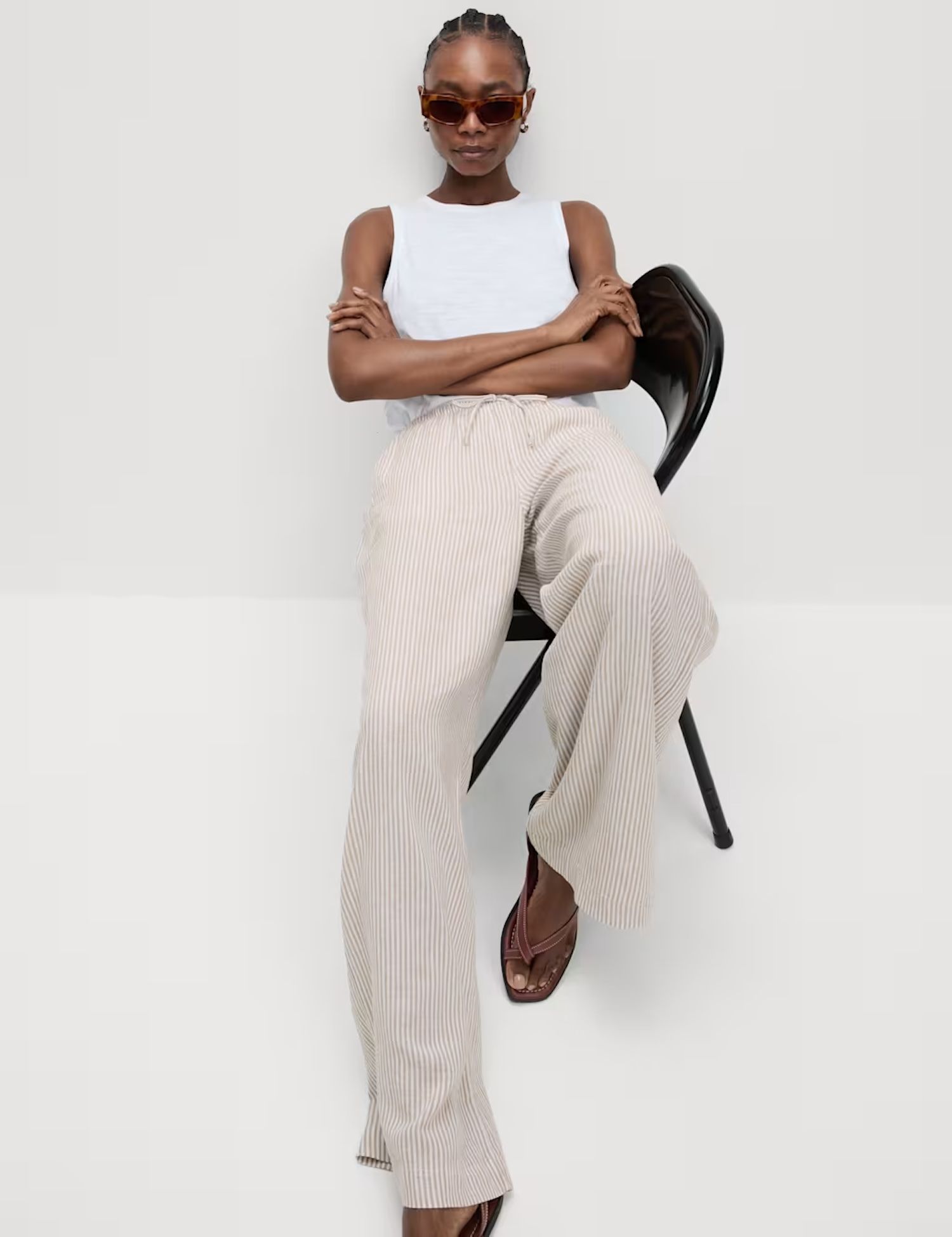 Marks & Spencer's bestselling linen trousers are back for summer