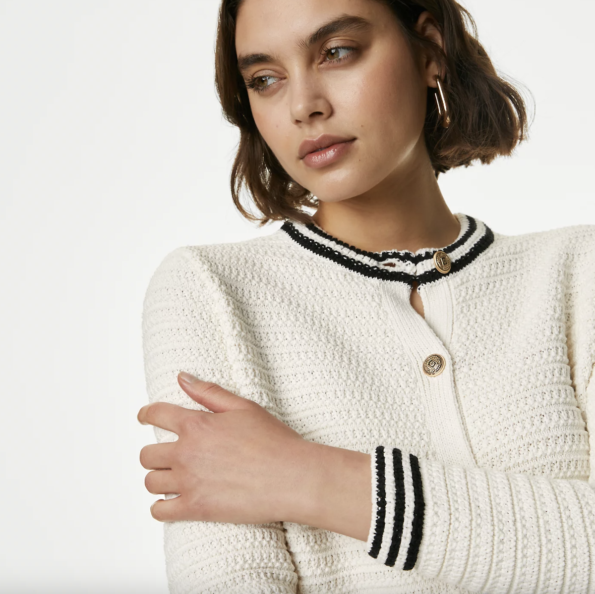Marks & Spencer's new £35 preppy cardigan feels right on trend