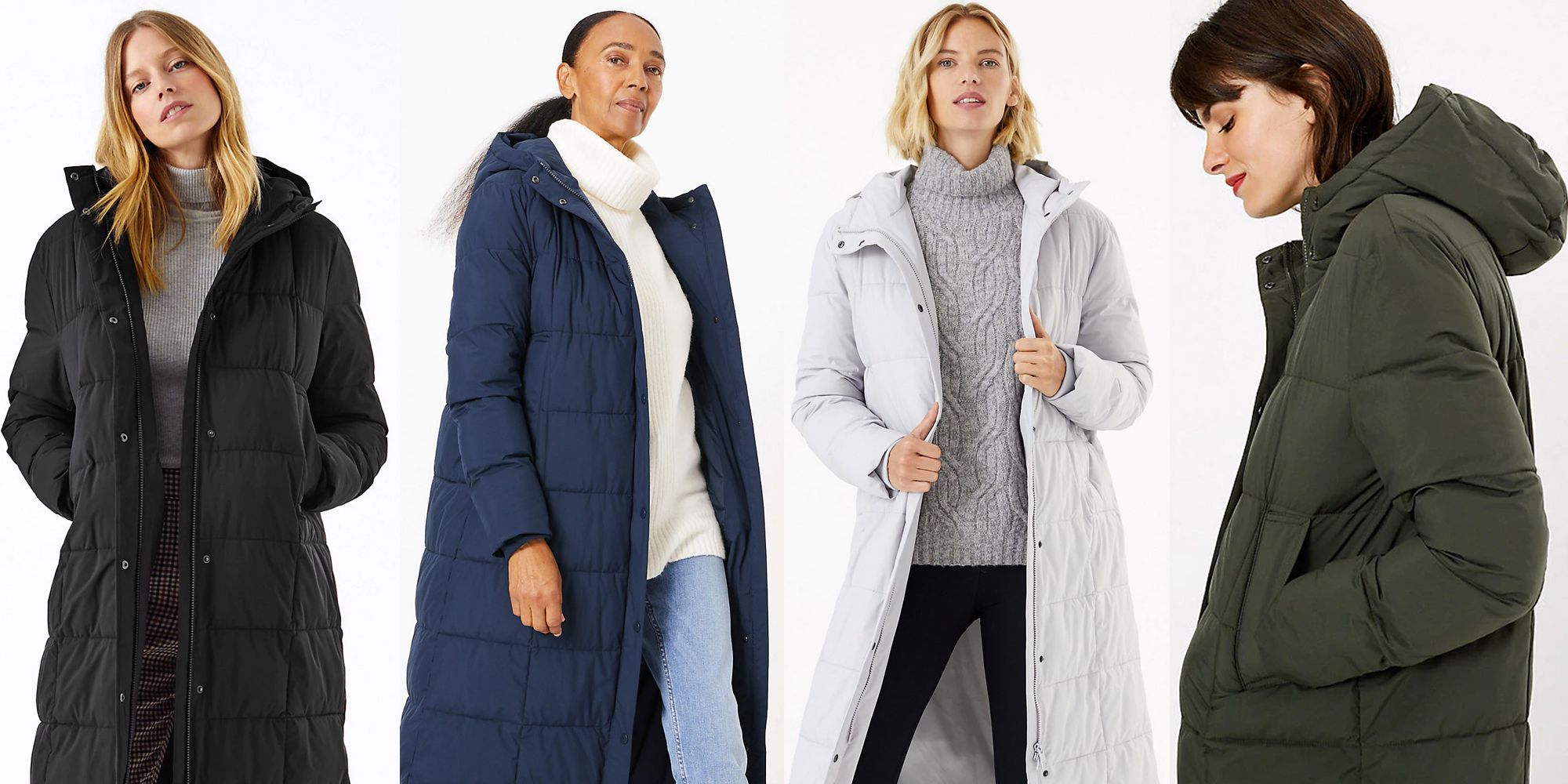 Boden's longline puffer jacket is perfect for long walks in the cold