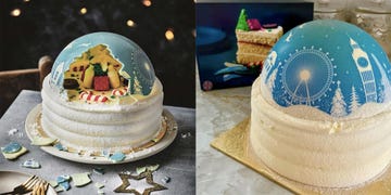 marks and spencer's christmas smash cake