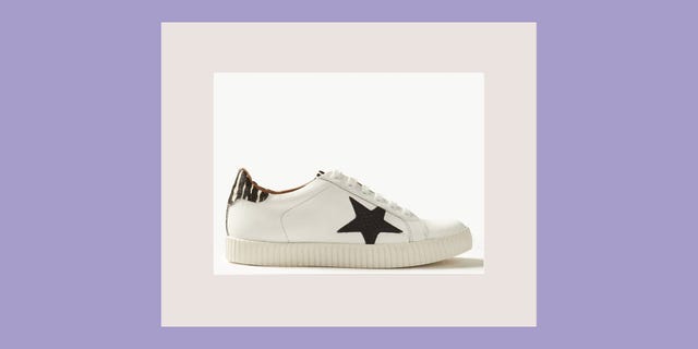 Marks & Spencer star print trainers