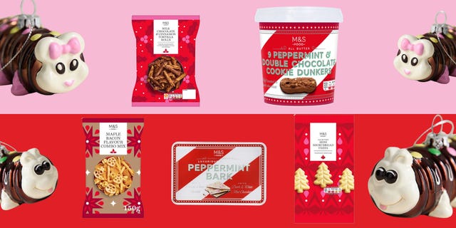 marks and spencer christmas treats
