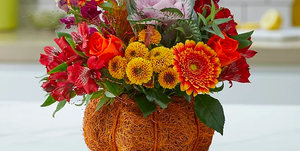 marks spencer halloween pumpkin bouquet
