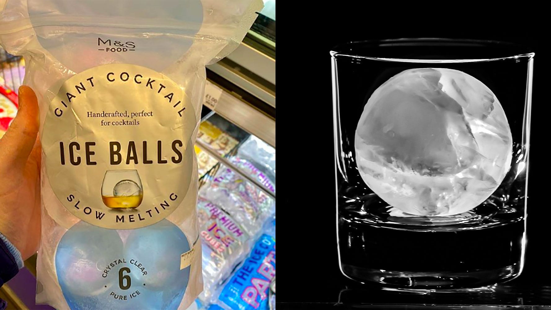 M&S' Giant Cocktail Ice Balls Are BACK For Summer 2023