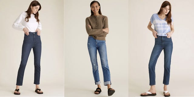 marks  spencer high waisted jeans