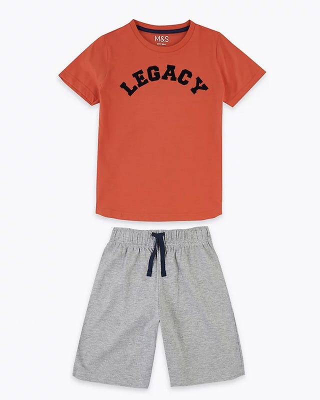 Marks & Spencer launches 'mine me' pyjama sets for dads and sons