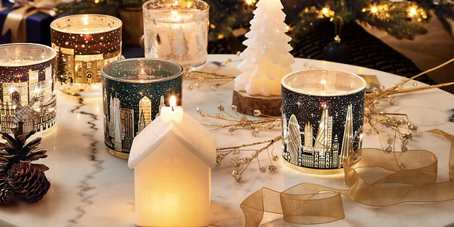 støn skyde Armstrong Marks and Spencer launches light up city candle range
