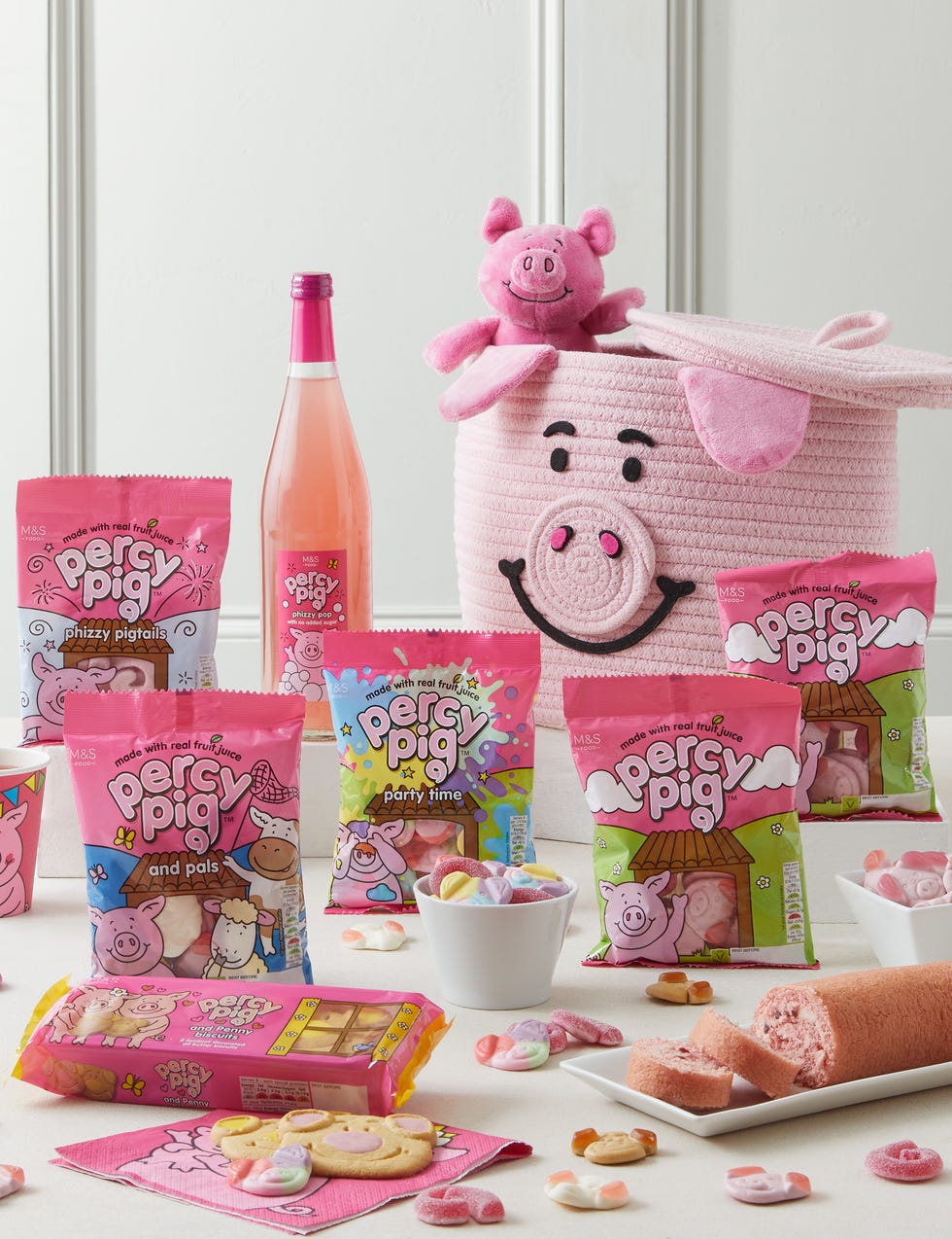 marks spencer percy pig hamper