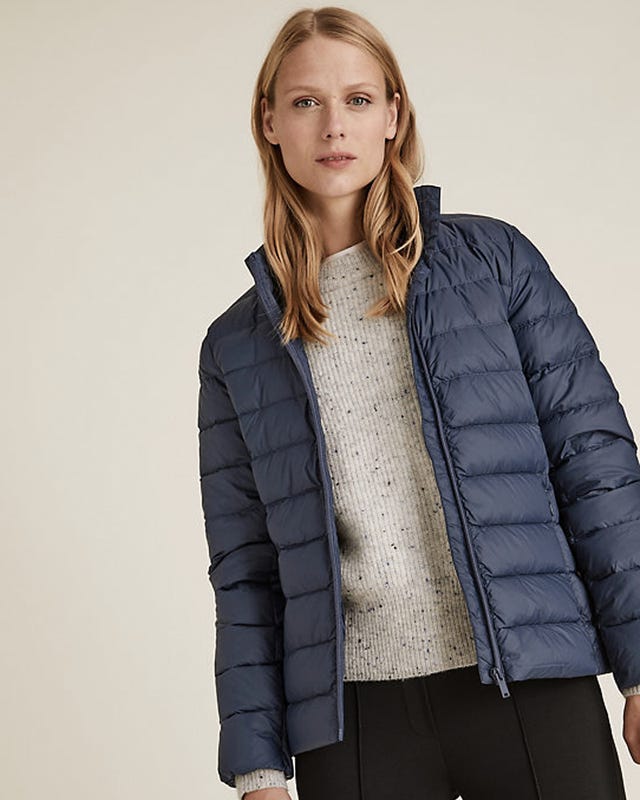 kate middleton pom pom hat quilted jacket