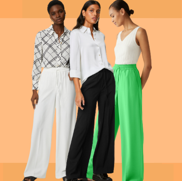 Marks & Spencer's is selling chic wide-leg trousers