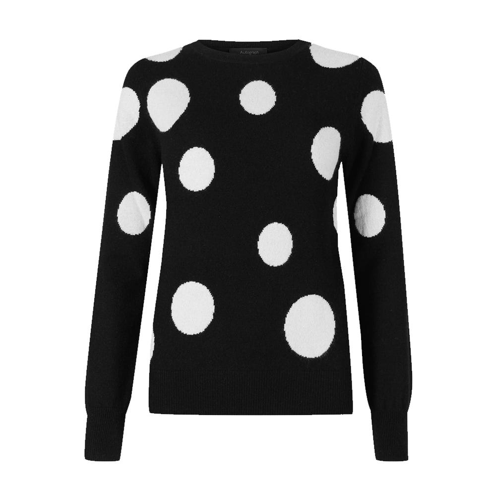 Marks & Spencer polka dot jumper