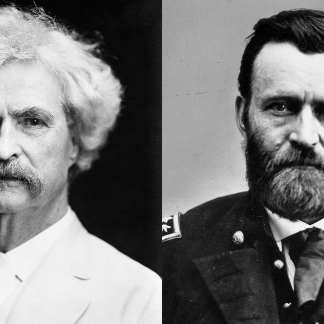 Mark Twain and Ulysses S. Grant