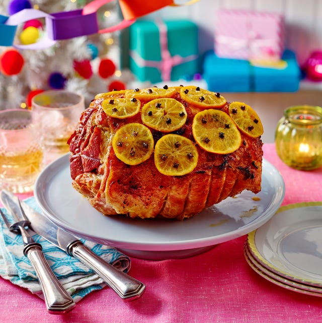 marmalade glazed ham