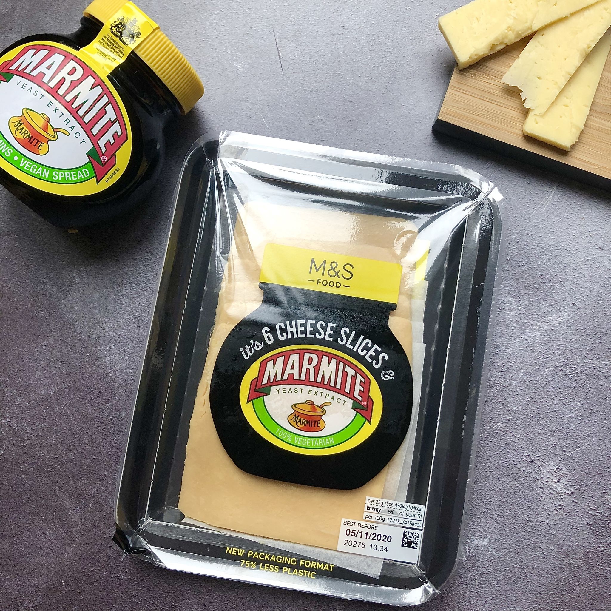 marks spencer marmite cheese slices