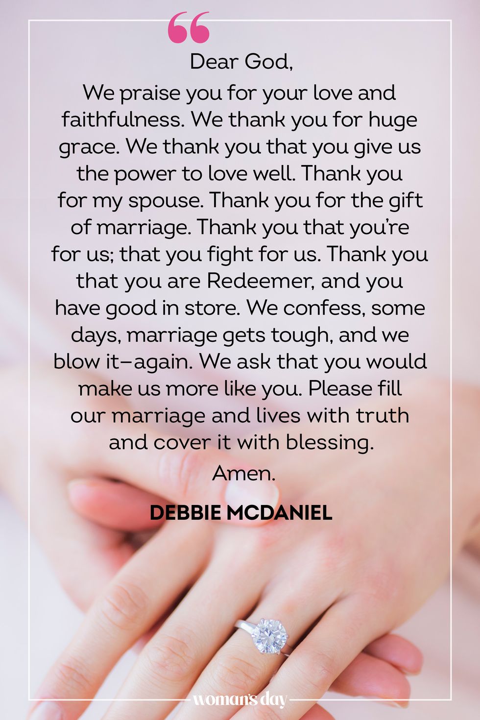 prayer for marriage debbie mcdaniel