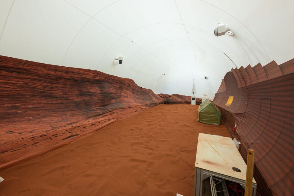 mars dune alpha simulatie van mars