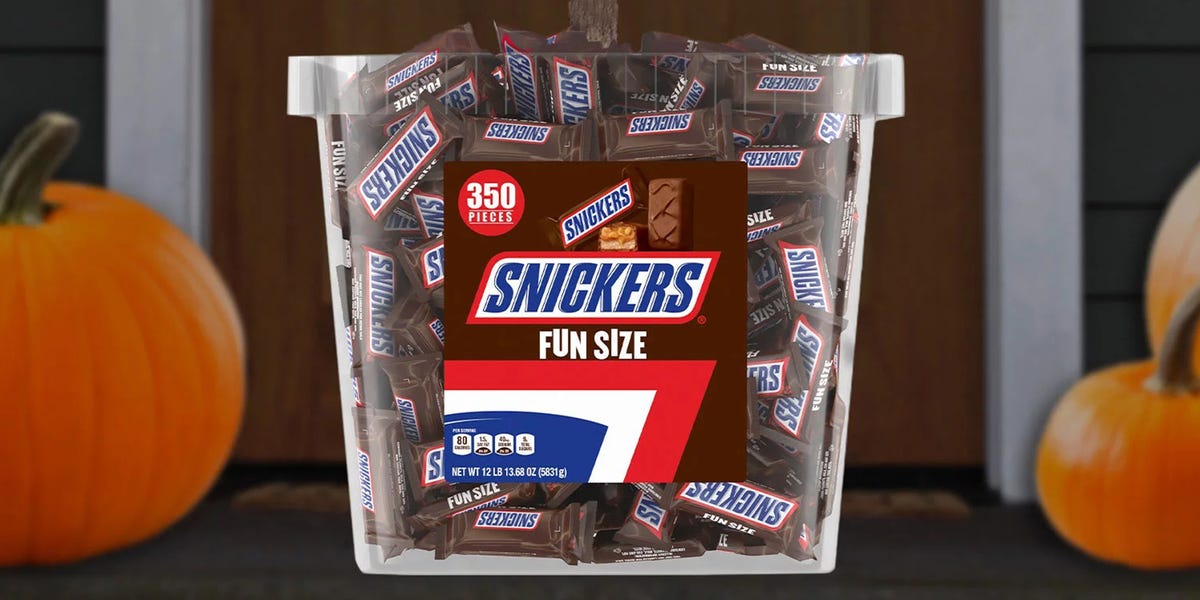 You Can Get 350 Pieces of Snickers for Halloween, Thanks to Sam's Club