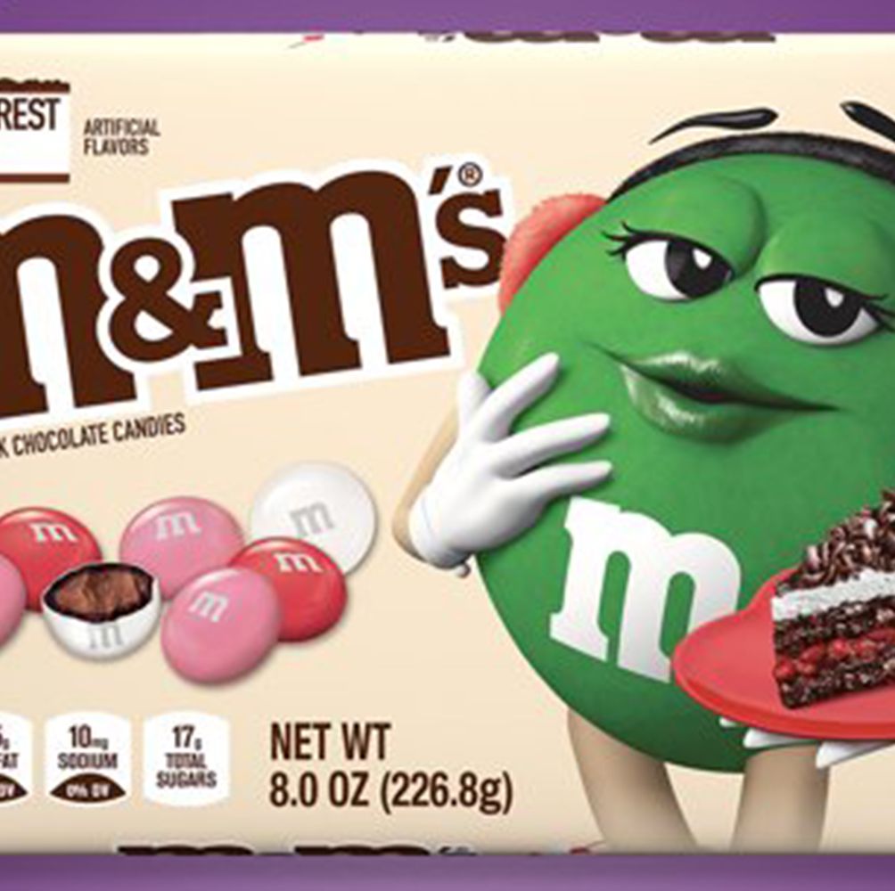 M&M's Chocolate Candies, Milk And Dark, Black Forest Cake 8 Oz