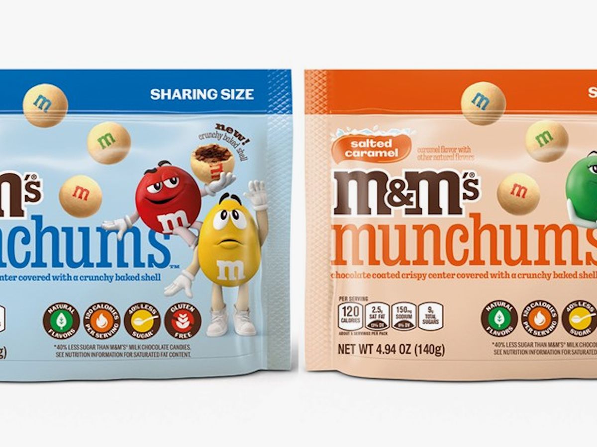 The New M&M's Munchums Come in Milk Chocolate and Salted Caramel Varieties