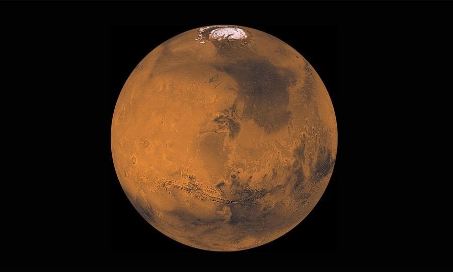 Er zijn volop mogelijkheden om de rode planeet met het hele gezin te bekijken voordat de Perseverance er op 18 februari landt Dit is een samengesteld beeld van zon duizend fotos