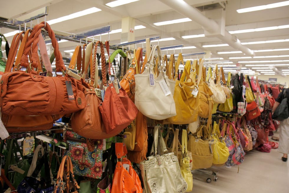 handbags for sale at marshalls department store photo by jeffrey greenberguniversal images group via getty images