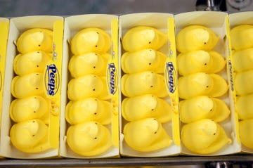 marshmallow peeps production hits high gear before easter