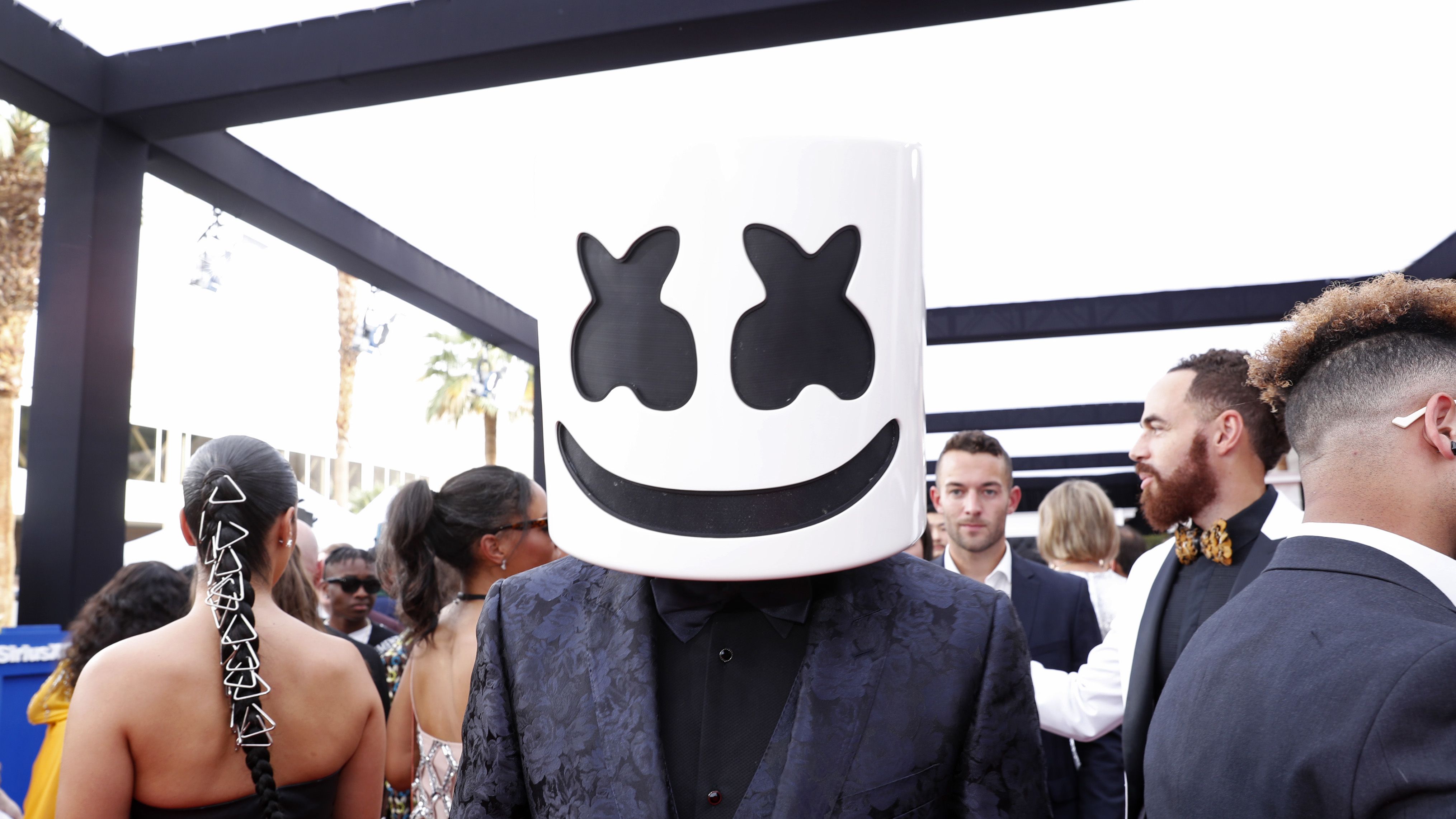 Dj Bravo Sex Video - What Does Marshmello's Face Look Like Under His Mask?