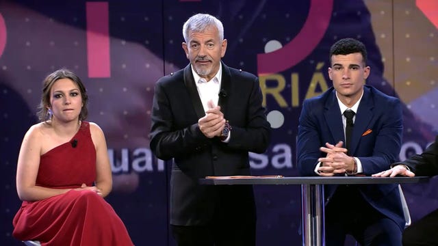 marta y adrián en la final de secret story 2